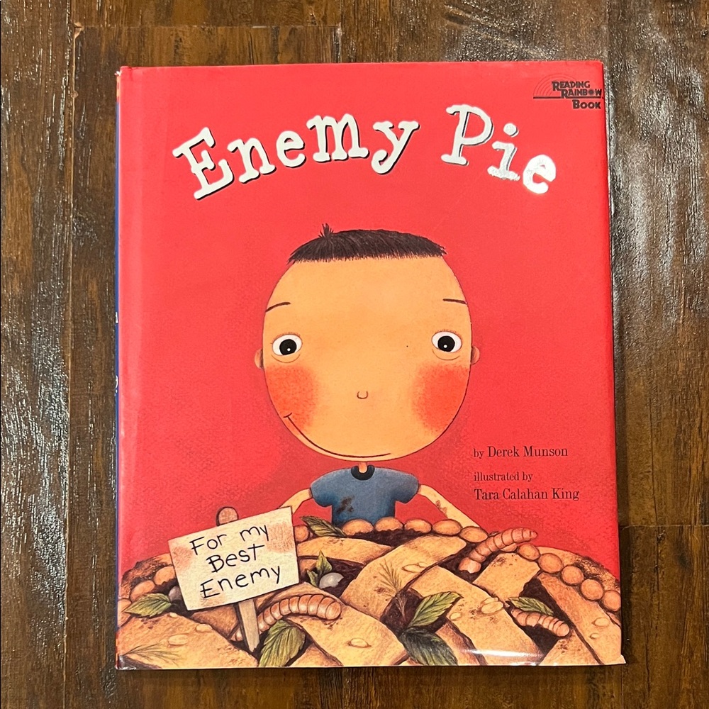 5/$10 Kids Picture Books | Enemy Pie by Derek Munson Hardcover w/ Book Sleeve